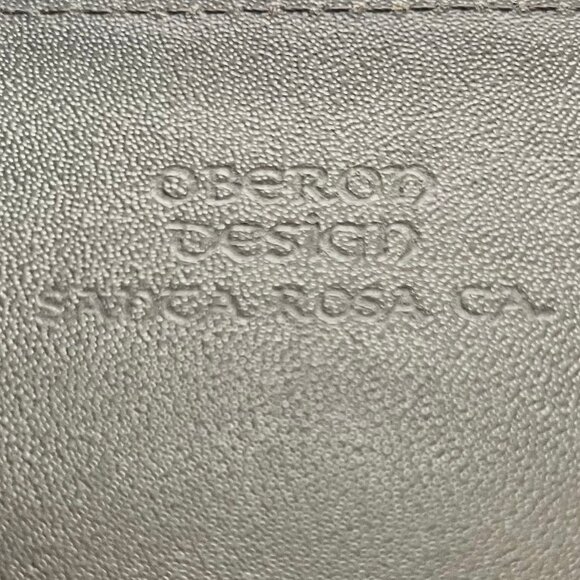 OBERON DESIGN Celtic Leather Refillable Sketchbook/Journal Pad Cover - Picture 4 of 4